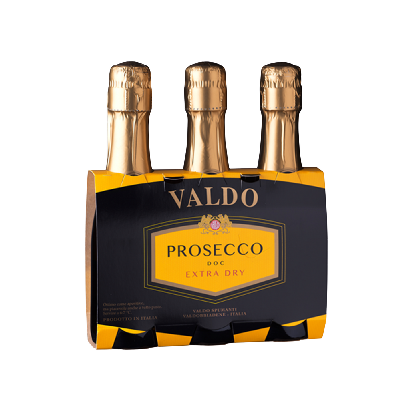 Valdo Prosecco DOC Extra Dry 200ml (3 x 200ml)